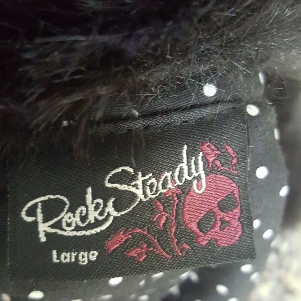 Rock Steady Faux Fur Peacoat - Picture 5 of 8